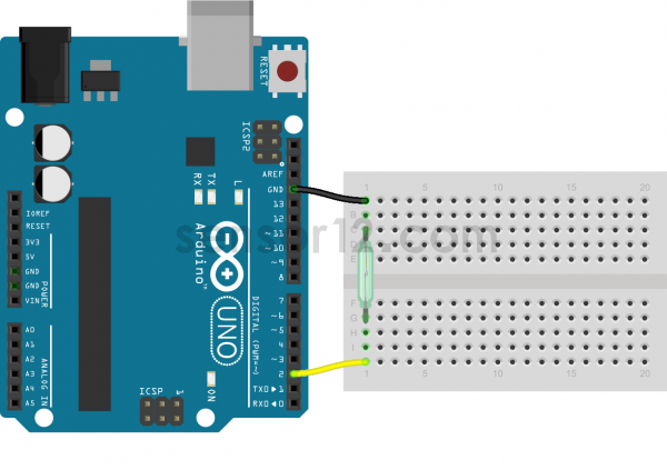 干簧管arduino